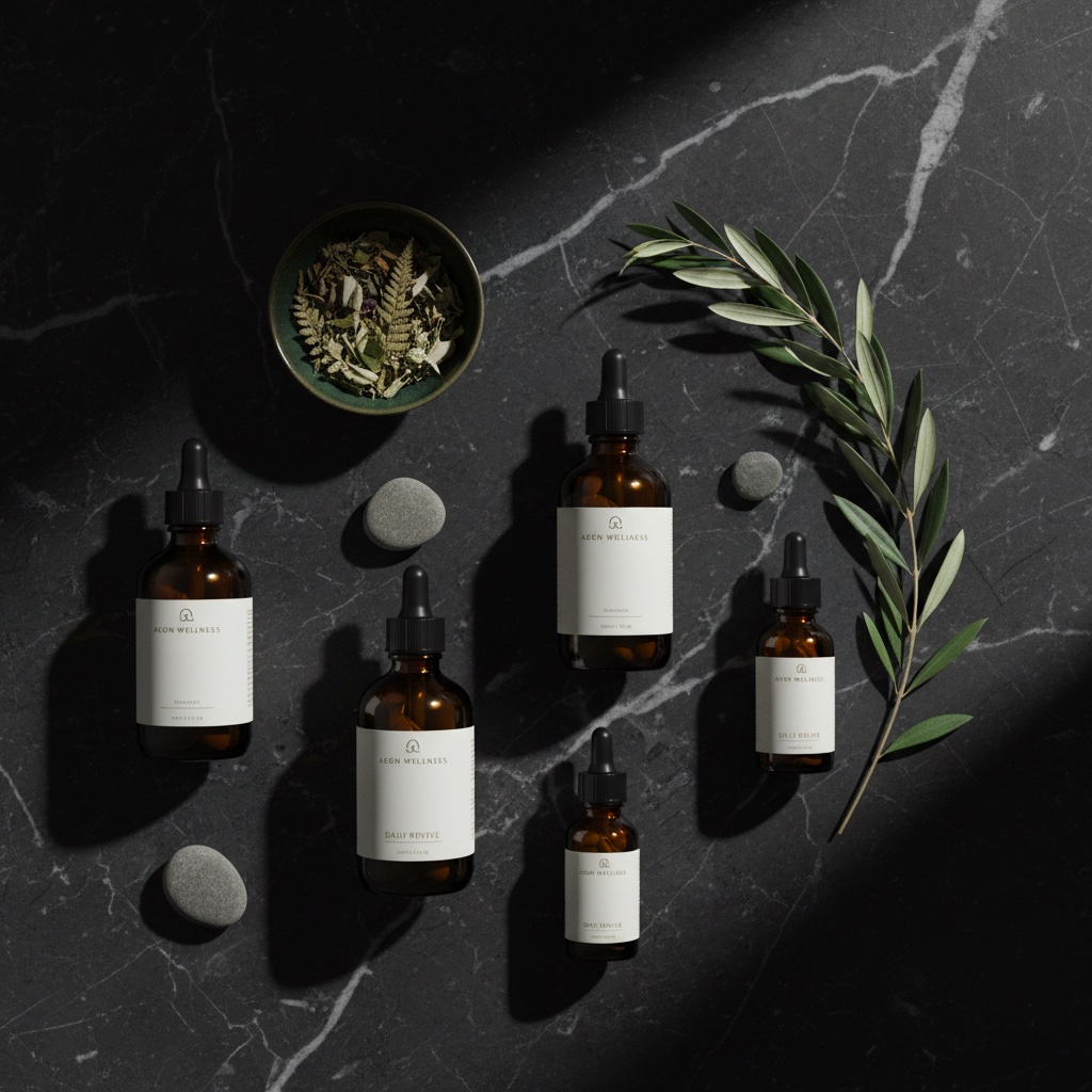 Vitality Vault health and wellness brand strategy