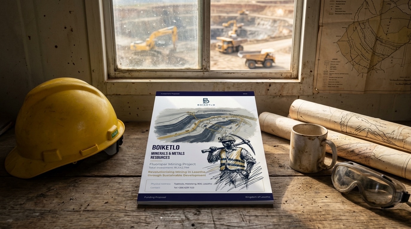 Boiketlo Minerals business plan and brand