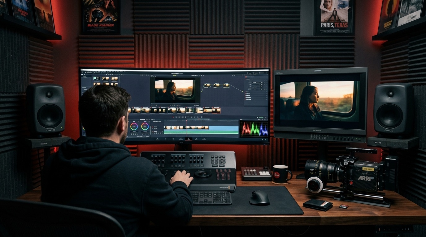 Video and audio production studio