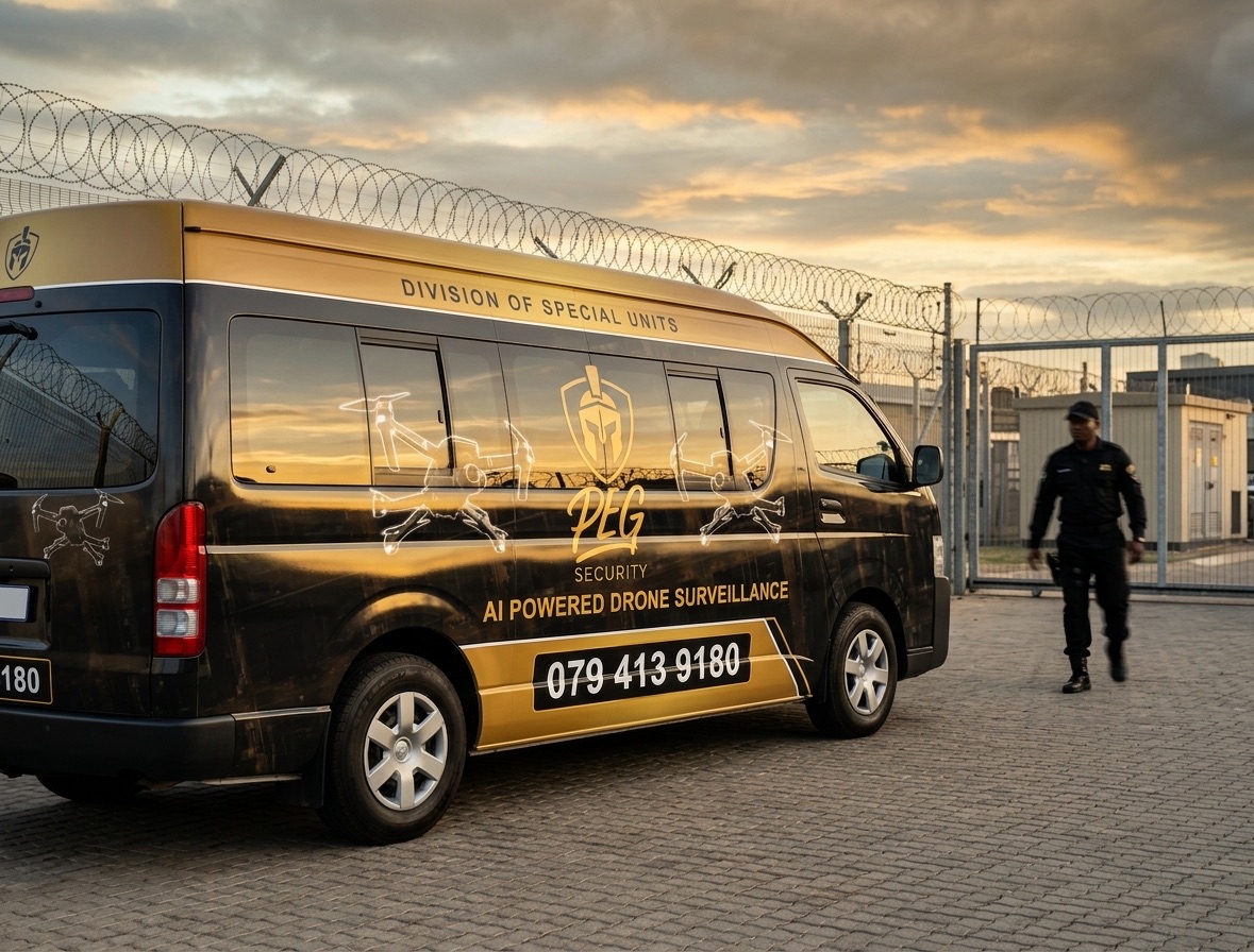 PEG Security vehicle wrap and brand system